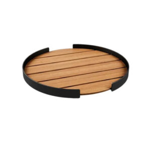 2 x SACKit Cobana Lounge Chair ja Cobana Pouf rahi + Serving Patio tarjotin