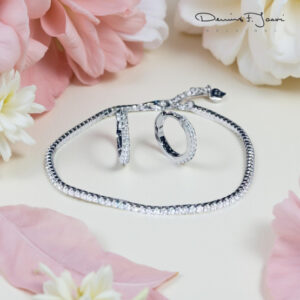 DFJ Tennis & Ring rannekoru + korvakorut